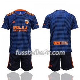 Fußballtrikots Valencia Kinder Auswärts Trikotsatz 2018-2019